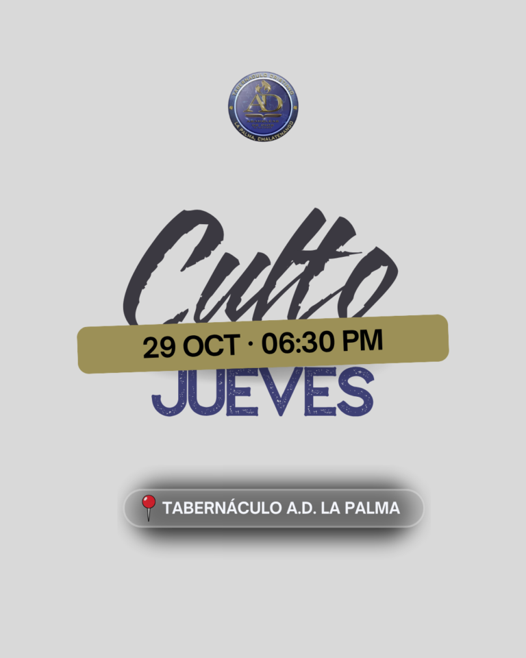 Culto General Jueves